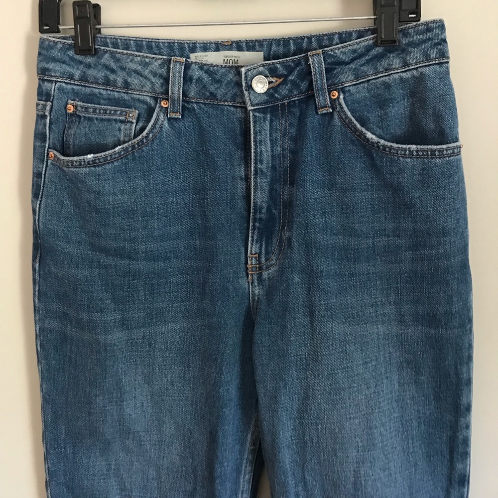 Topshop Moto Highwaisted Mom Jeans